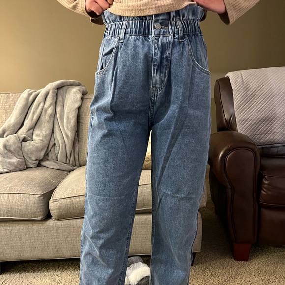 70s blue jean, straight leg dad jean - Picture 2 of 2